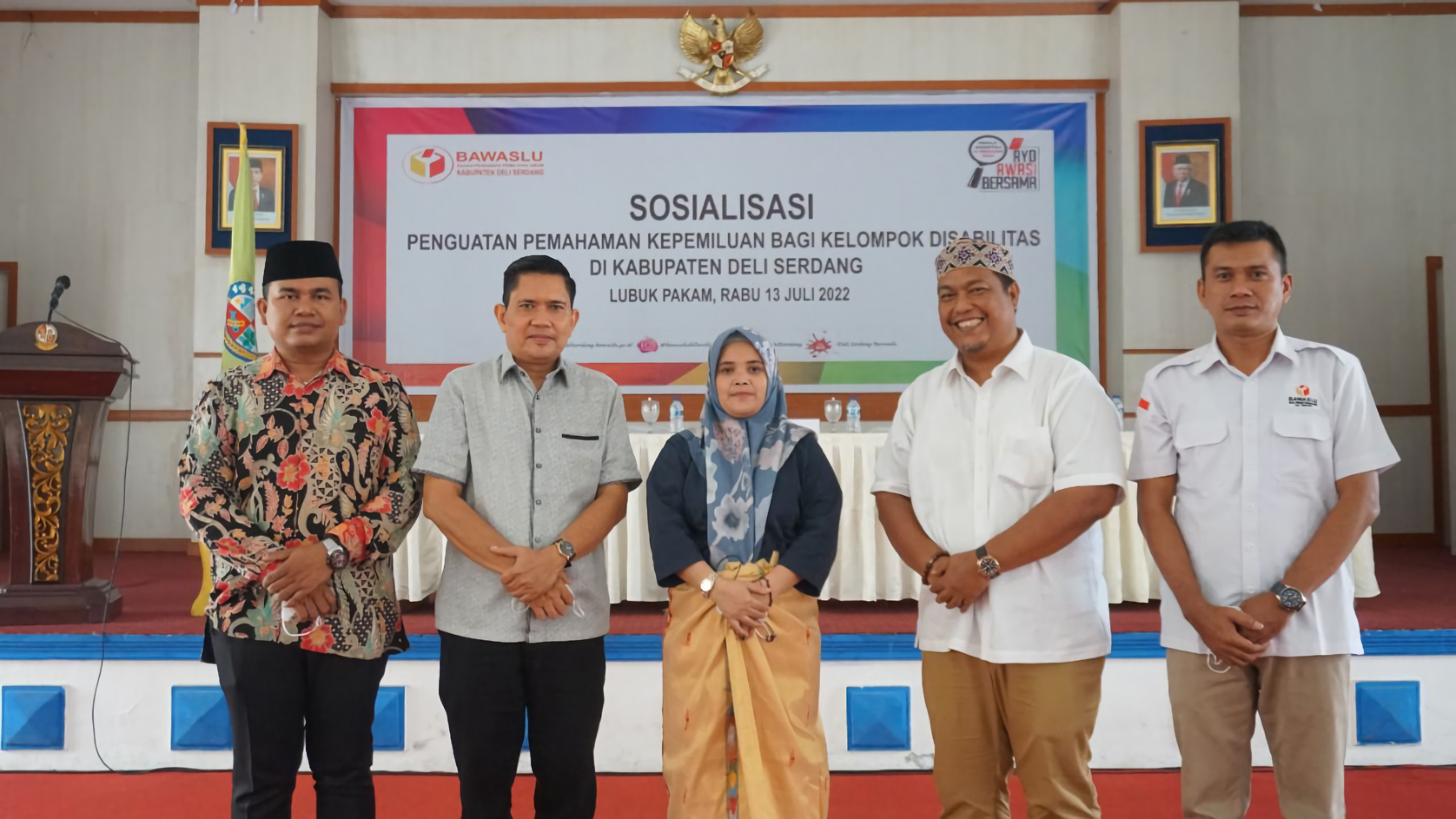 Sosialisasi Penguatan Pemahaman Kepemiluan Bagi Kelompok Disabilitas di Kabupaten Deli Serdang