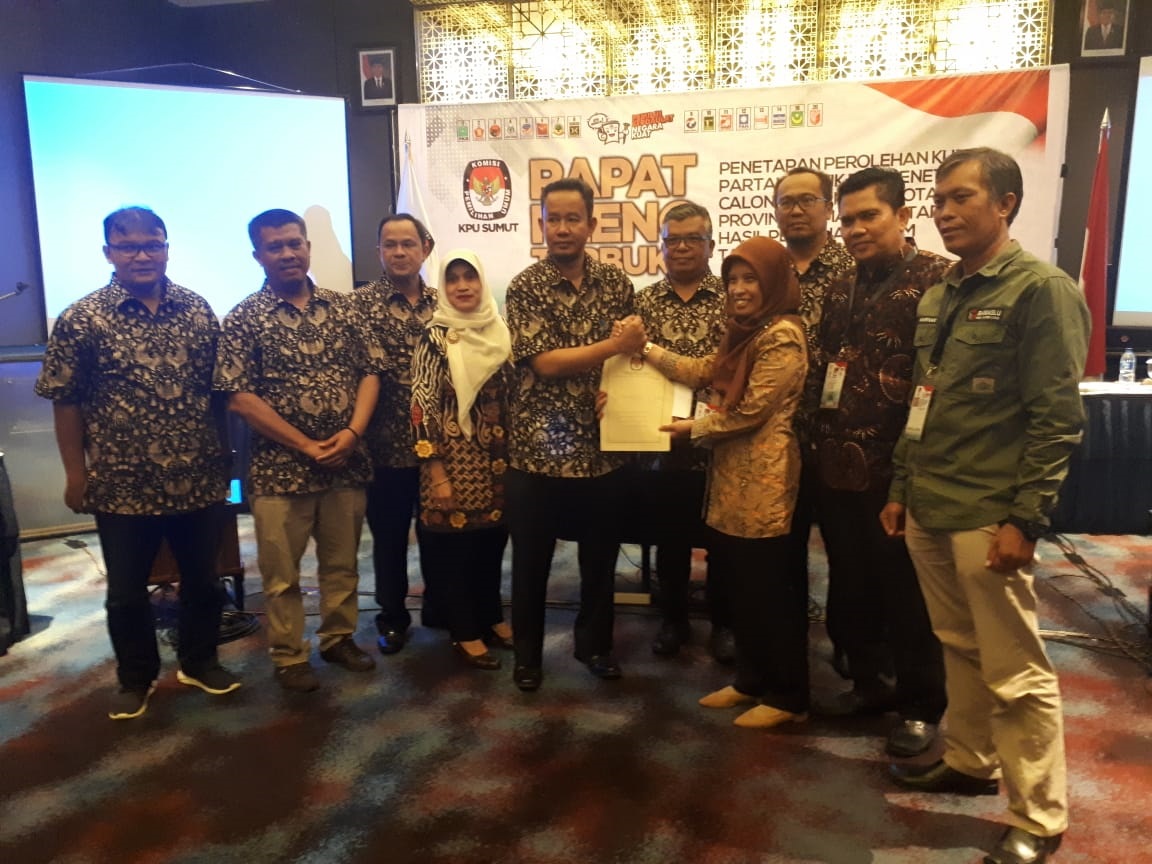 11 Partai Politik Tempatkan Wakilnya di DPRD Sumut