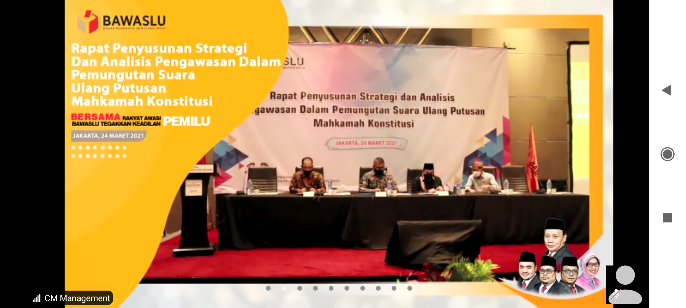 Fritz Ajak Jajaran Pengawas Pemilu Berefleksi Terkait Kinerja Pengawasan Pilkada Serentak Tahun 2020