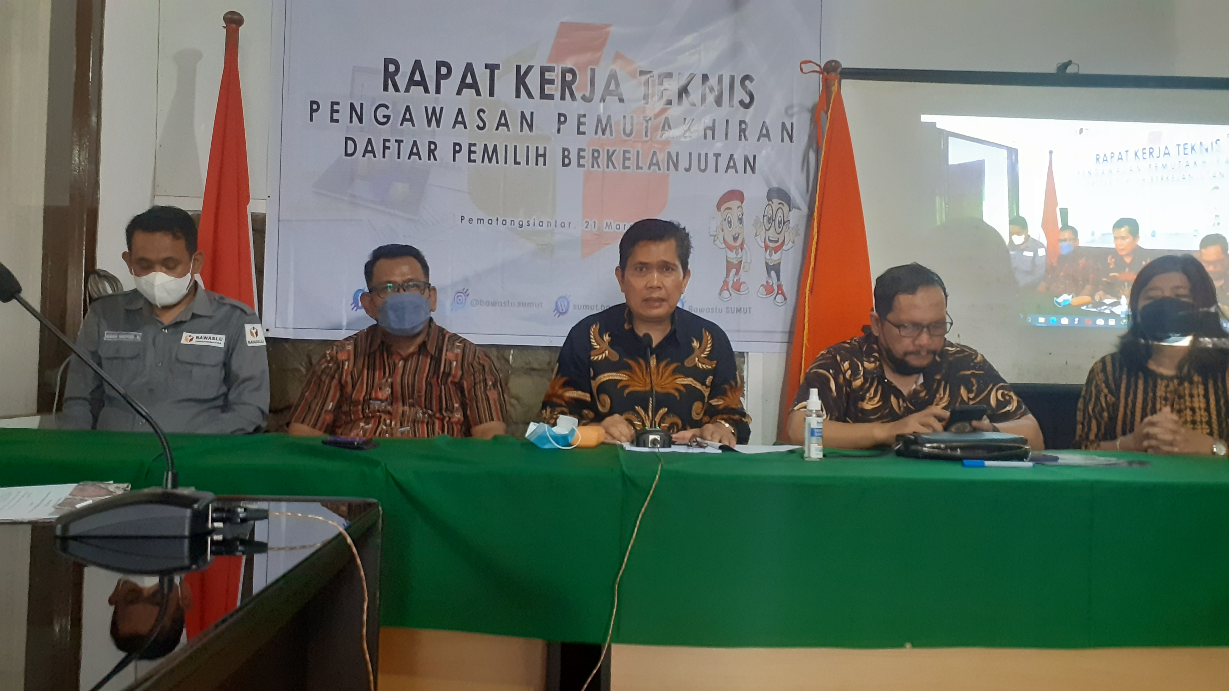 Rakernis Bawaslu Sumut, Menyusun Strategi Pengawasan Daftar Pemilih Berkelanjutan