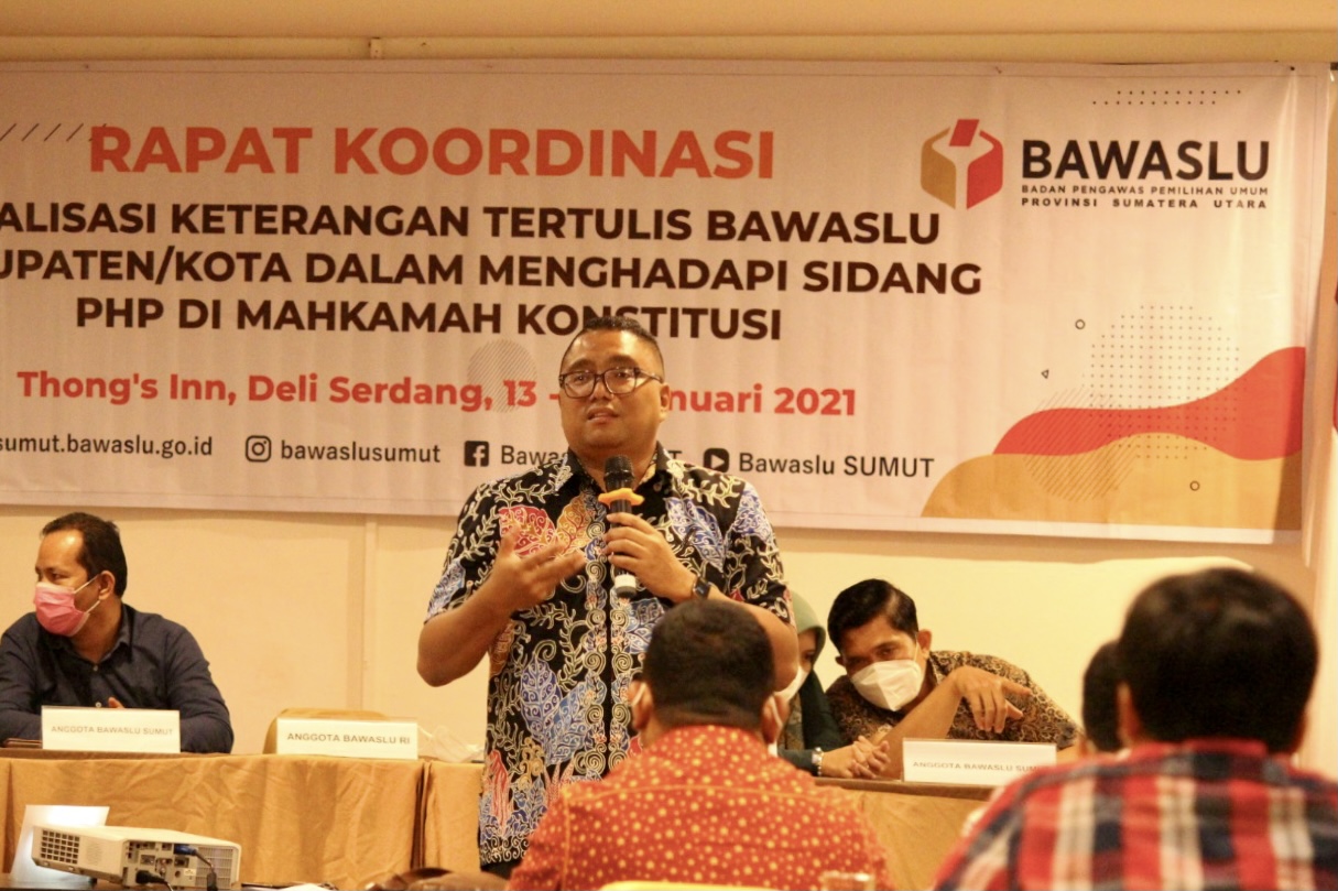 Fritz Edward Siregar : Isi Kajian Keterangan Tertulis Harus Sama Dengan Kesimpulan