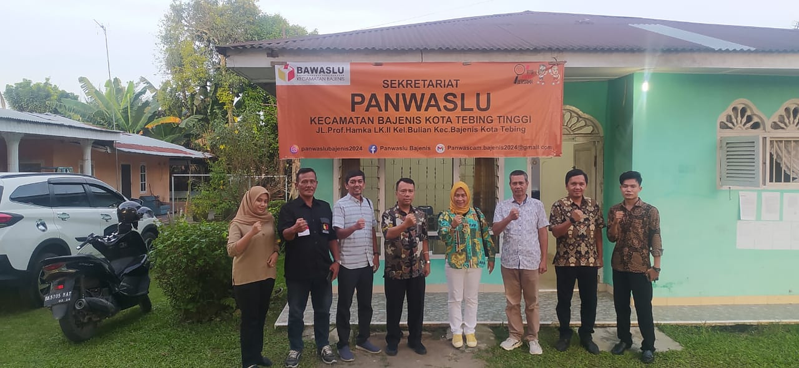 Supervisi di Batubara dan Tebing Tinggi, Herdi Munte Pastikan Kesiapan Sarana Prasarana Panwaslu Kecamatan