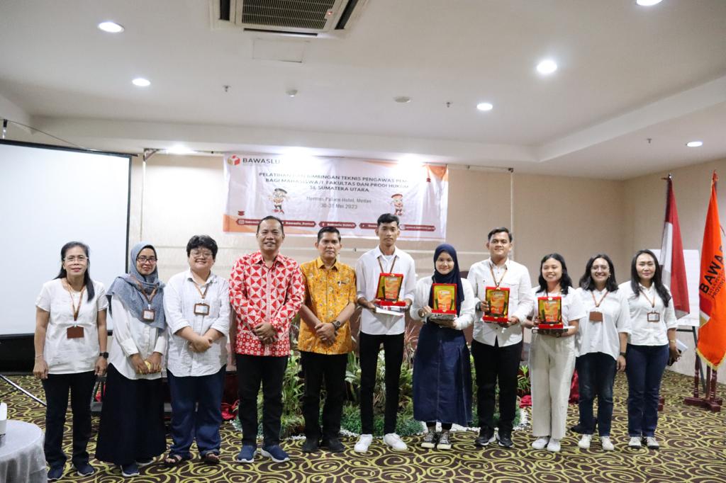 Bawaslu Sumut gelar Pelatihan dan Bimtek Pengawas Pemilu bagi Mahasiswa Fakultas Hukum di Sumut