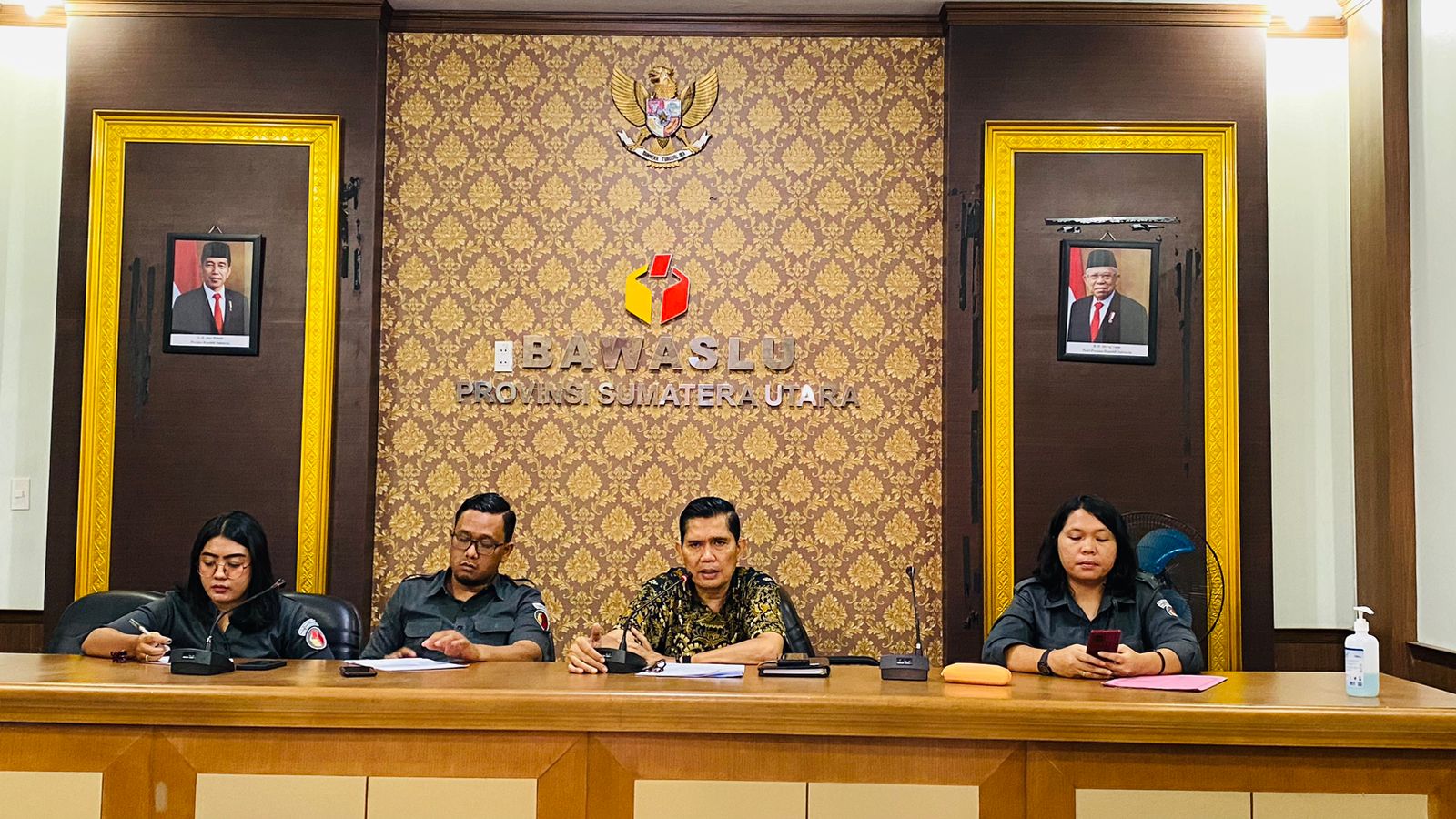 Jelang Rekapitulasi dan Penetapan DPT, Bawaslu Sumut Konsolidasi Bersama Jajaran