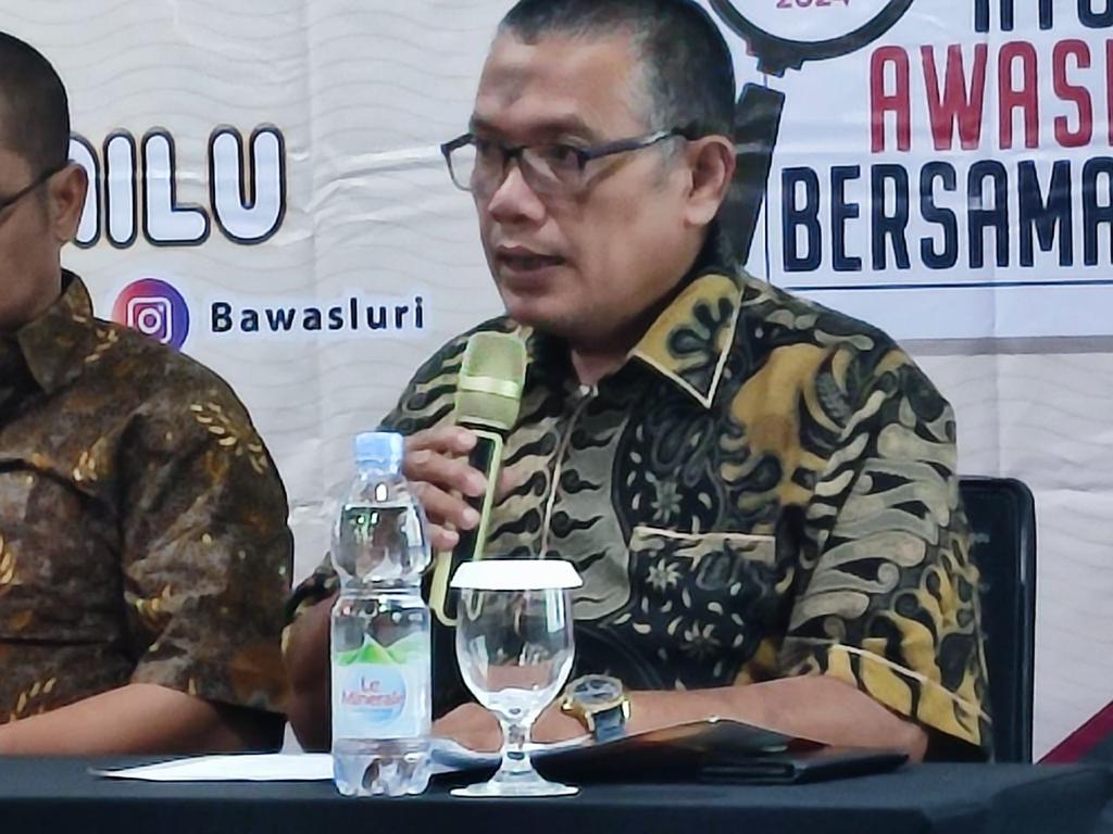 Baru Dilantik, Ketua Bawaslu Sumut Aswin Beri Sambutan pada Pembukaan Kegiatan Bawaslu RI di Medan