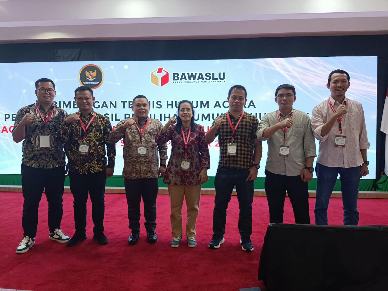 Bawaslu Sumut Ikuti Bimbingan Teknis Hukum Acara Penyelesaian Perkara Perselisihan Hasil Pemilu