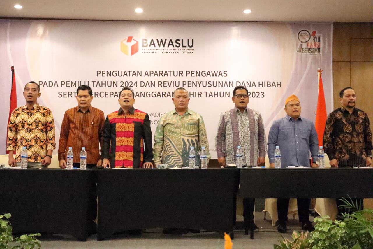 Penguatan Aparatur Pengawas Pemilu, Bawaslu Sumut Minta Jajaran Kabupaten/Kota â€œMenjaga Diriâ€