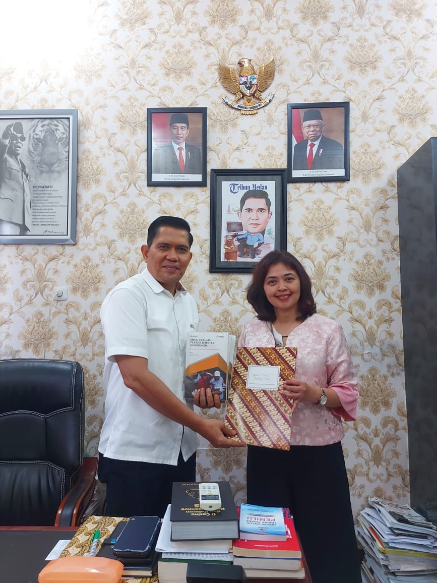 Bawaslu Sumut Terima Kunjungan Perwakilan Library Of Congress Kedubes Amerika Jakarta