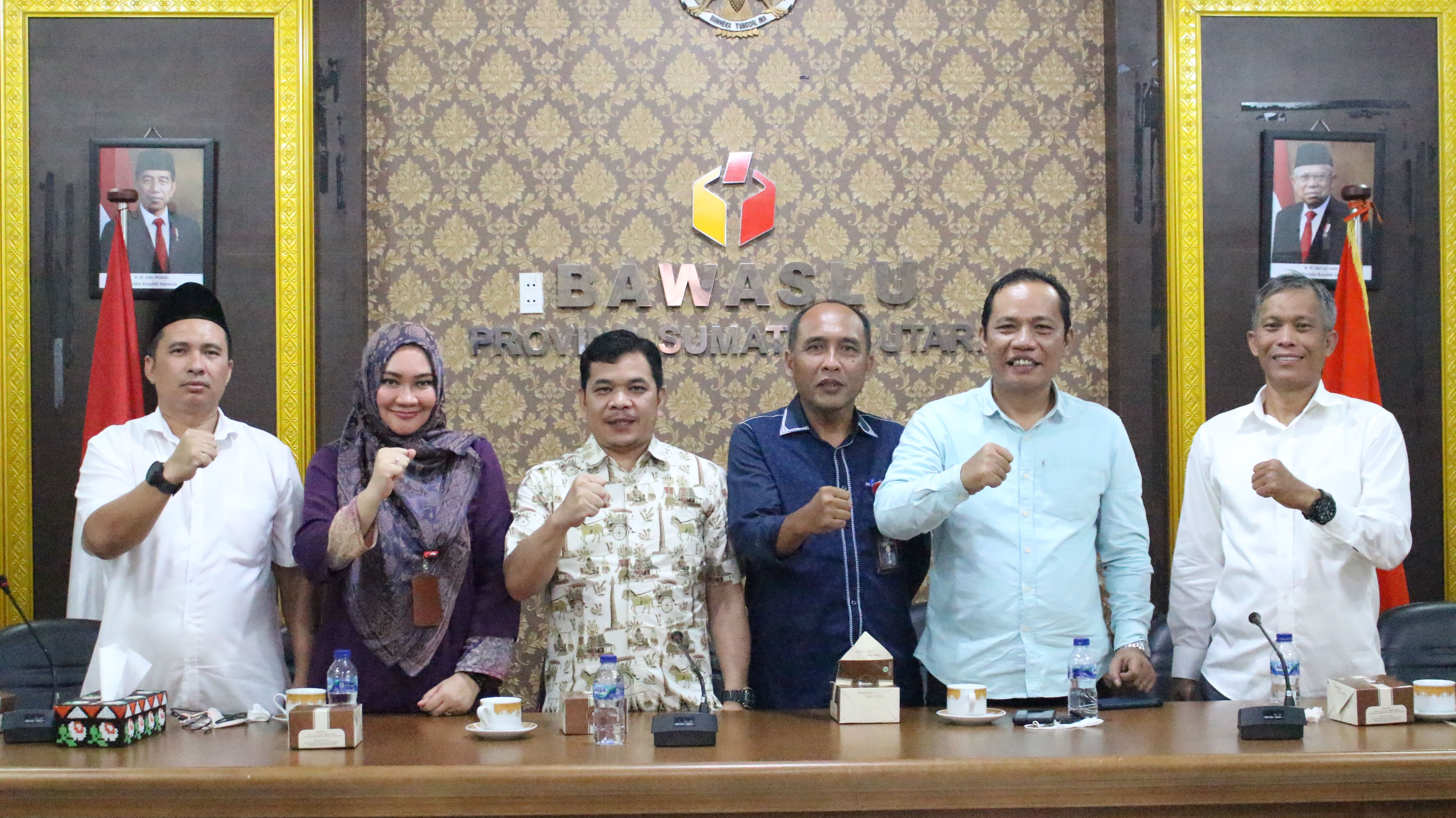 Bawaslu Sumut Siap Jalin Kerjasama dengan Komisi Informasi