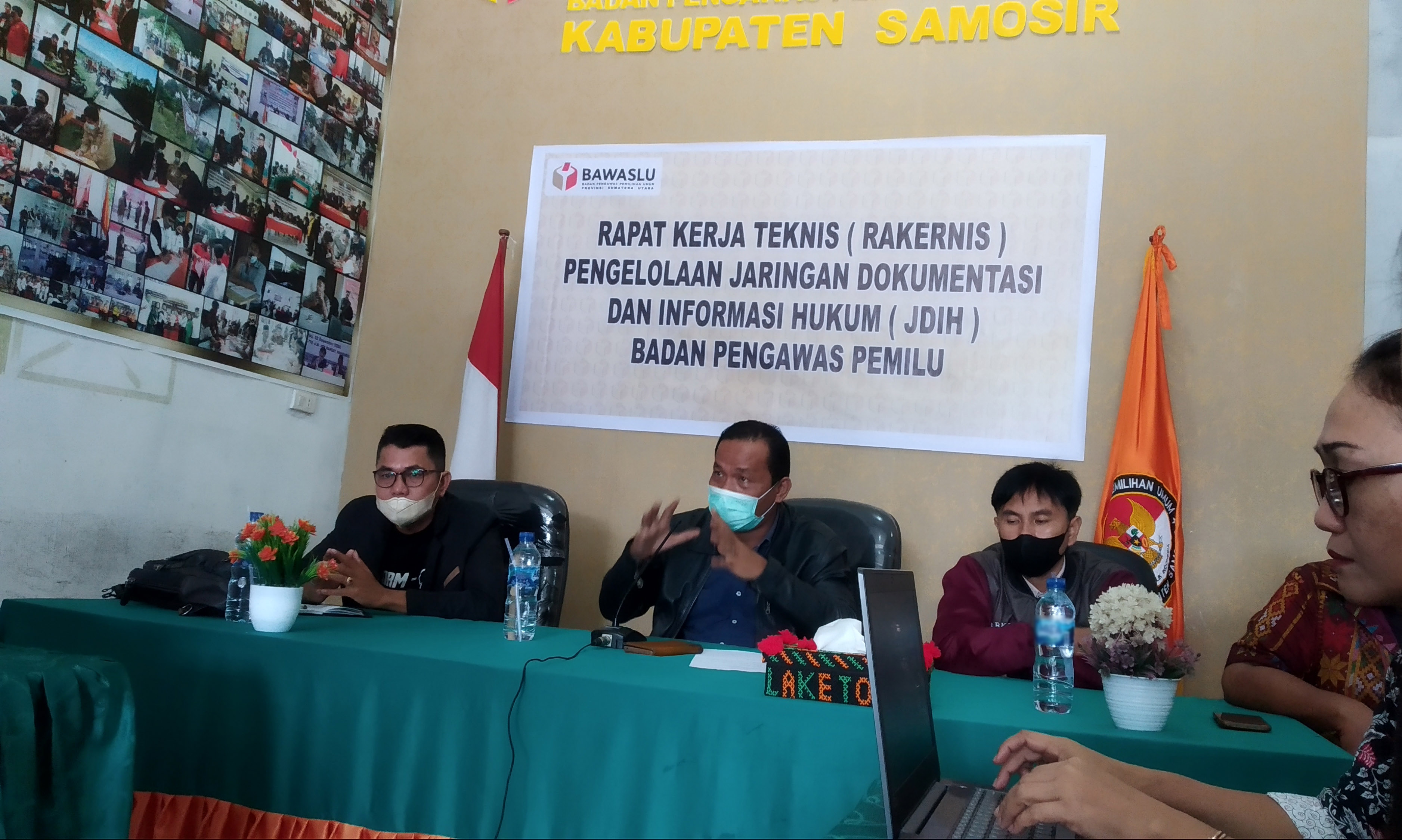 BAWASLU SUMUT ADAKAN RAKERNIS PENGELOLAAN JDIH BAWASLU
