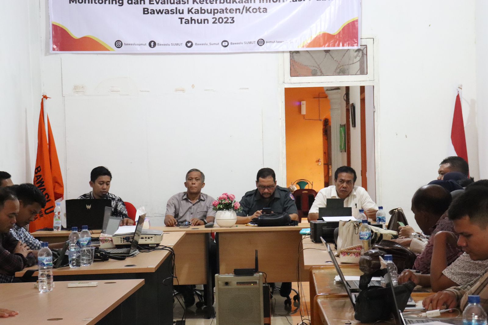 Bawaslu Sumut Gelar Sosialisasi Monev Keterbukaan Informasi Publik (KIP) Tahun 2023 di Dua Zona