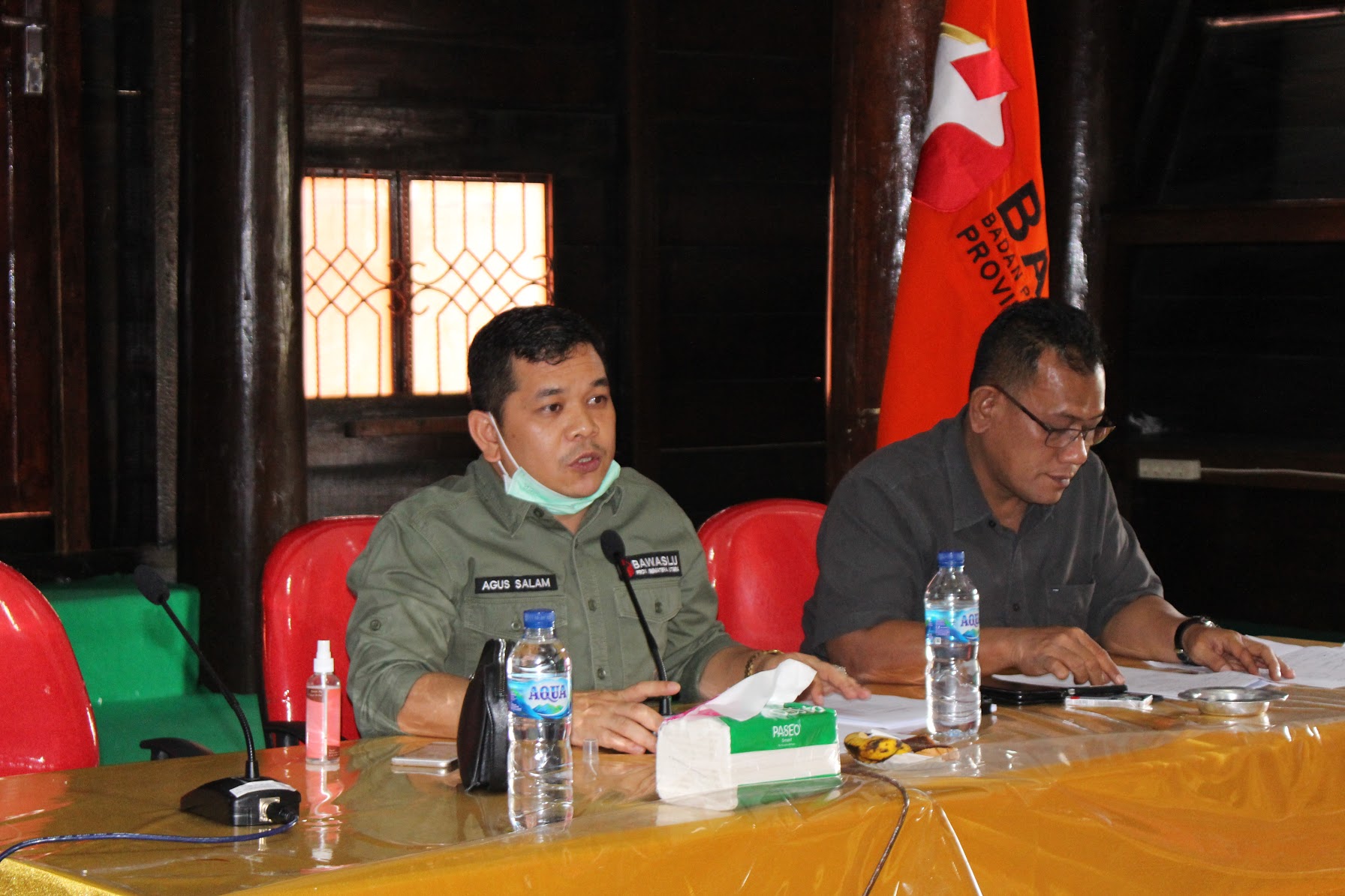 Pengawas TPS "Hakim Tunggal" di TPS