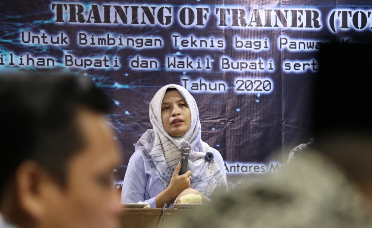 Pilkada 2020- Bawaslu Sumut Gelar Kegiatan ToT Bimtek Panwascam untuk Kab/Kota yang melaksanakan Pilkada