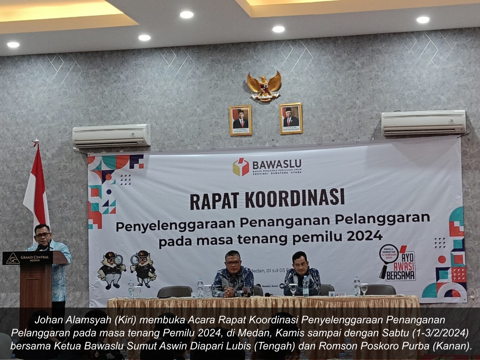 Jelang Masa Tenang Bawaslu Himbau Apel Siaga