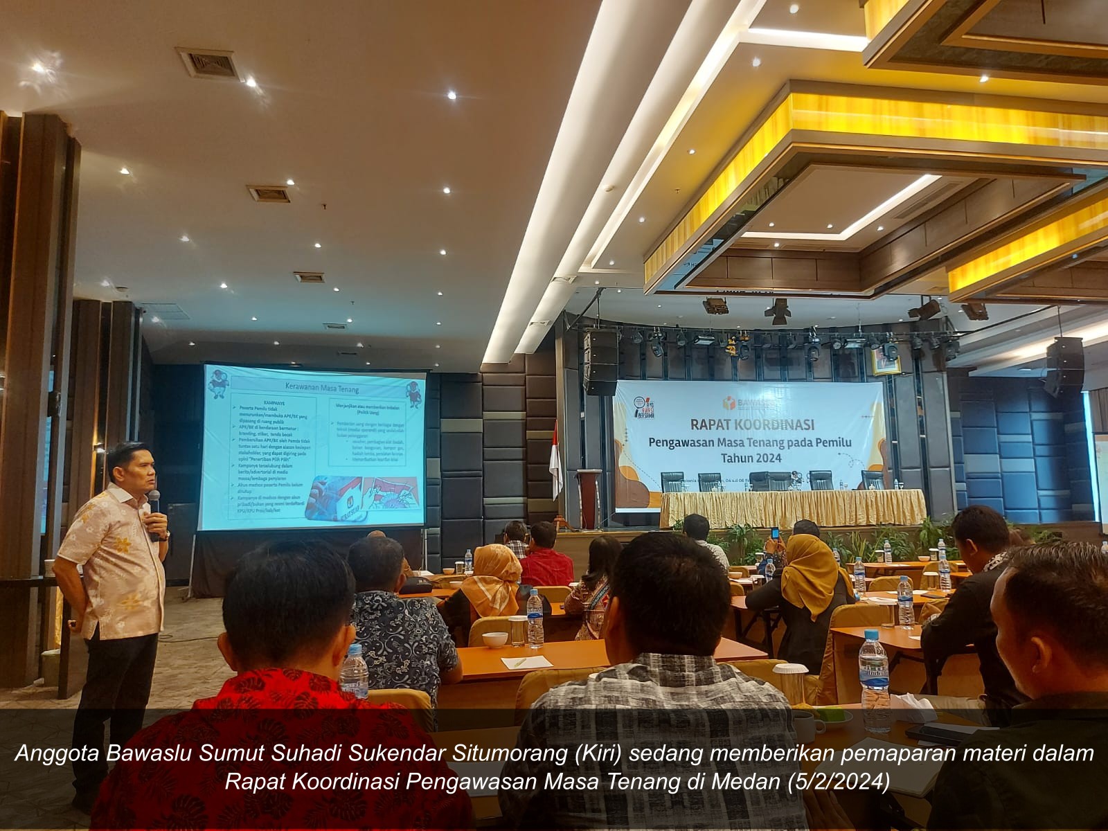 Pengawasan Persiapan Pemungutan Suara, Suhadi Sampaikan Sejumlah Strategi Pengawasan