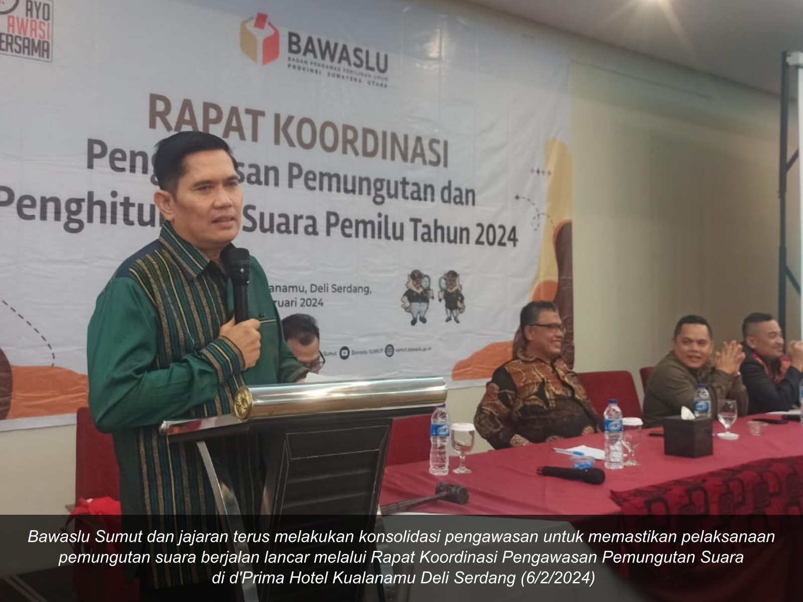 Pemilu Menghitung Hari, Bawaslu Konsolidasi Pengawasan Putungsura Bersama Jajaran