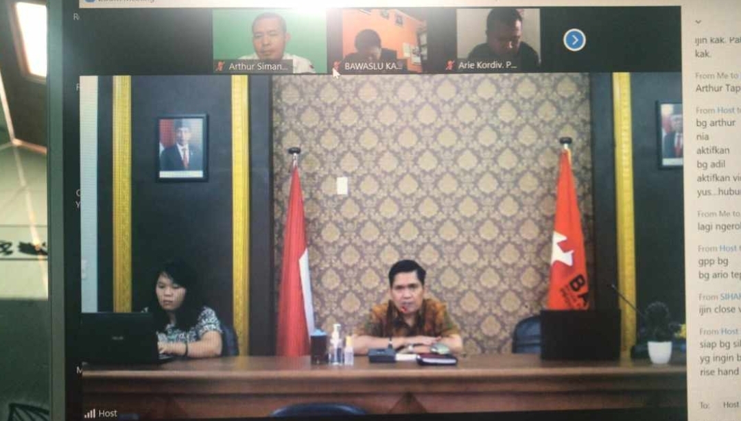 Tahapan Lanjutan Pilkada bergulir, Bawaslu Ingatkan Pengawas Ikuti Protokol Kesehatan