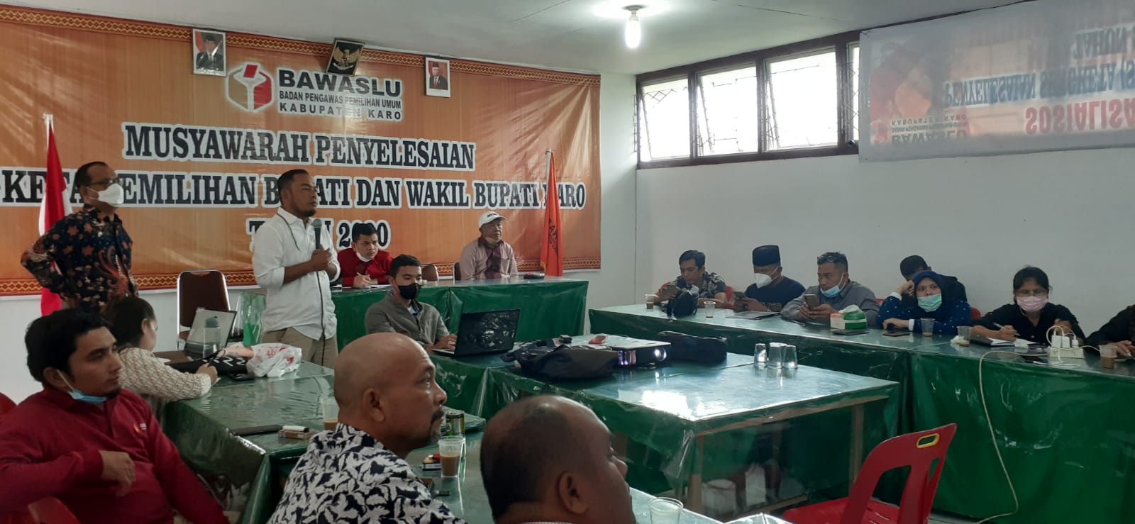 DIVISI SDM BAWASLU SUMUT SOSIALISASIKAN  JUKNIS PEMBINAAN PENGAWAS PEMILU