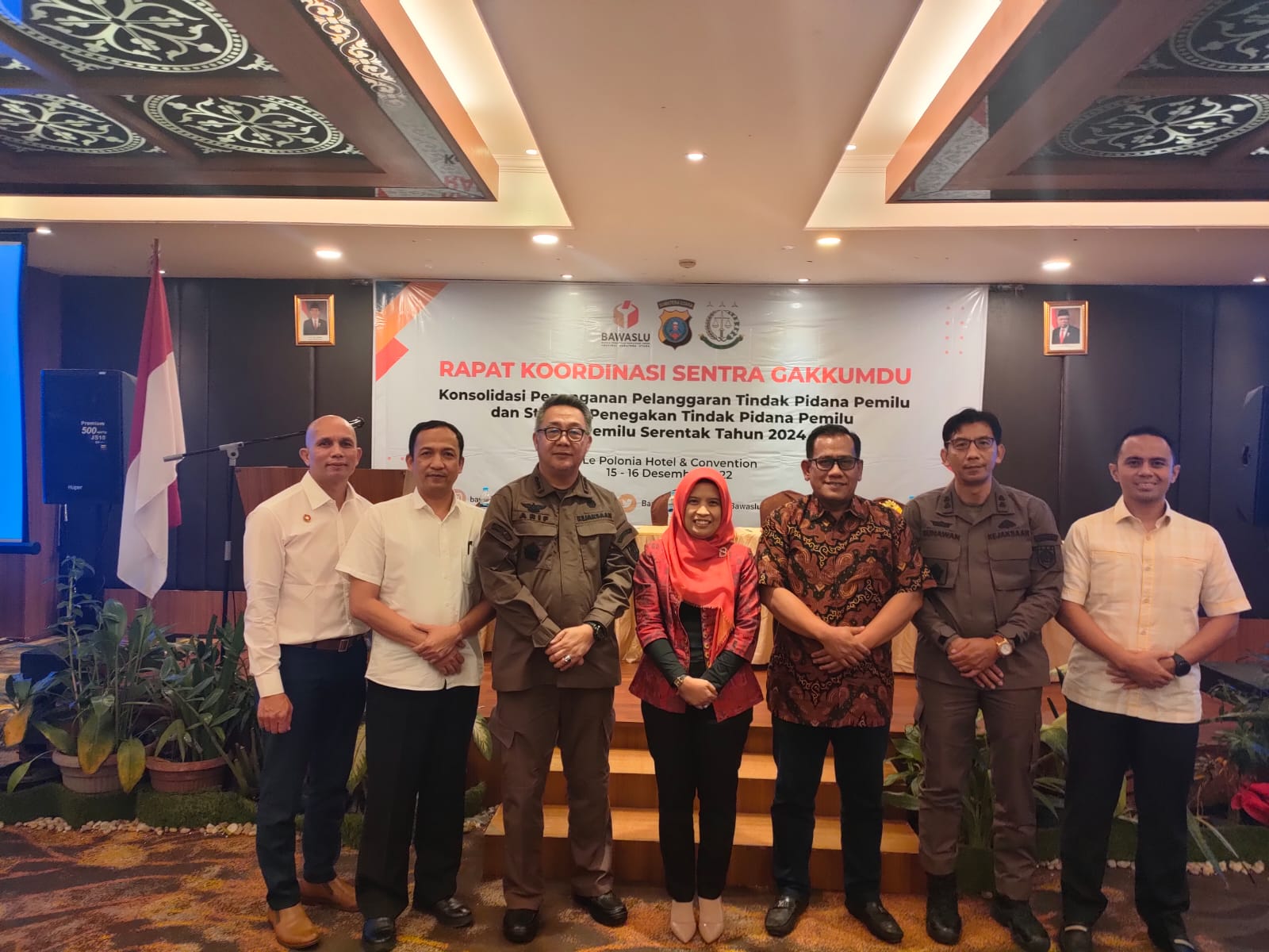 Bawaslu Sumut Mengadakan Rakor Sentra Gakkumdu se-Sumatera Utara