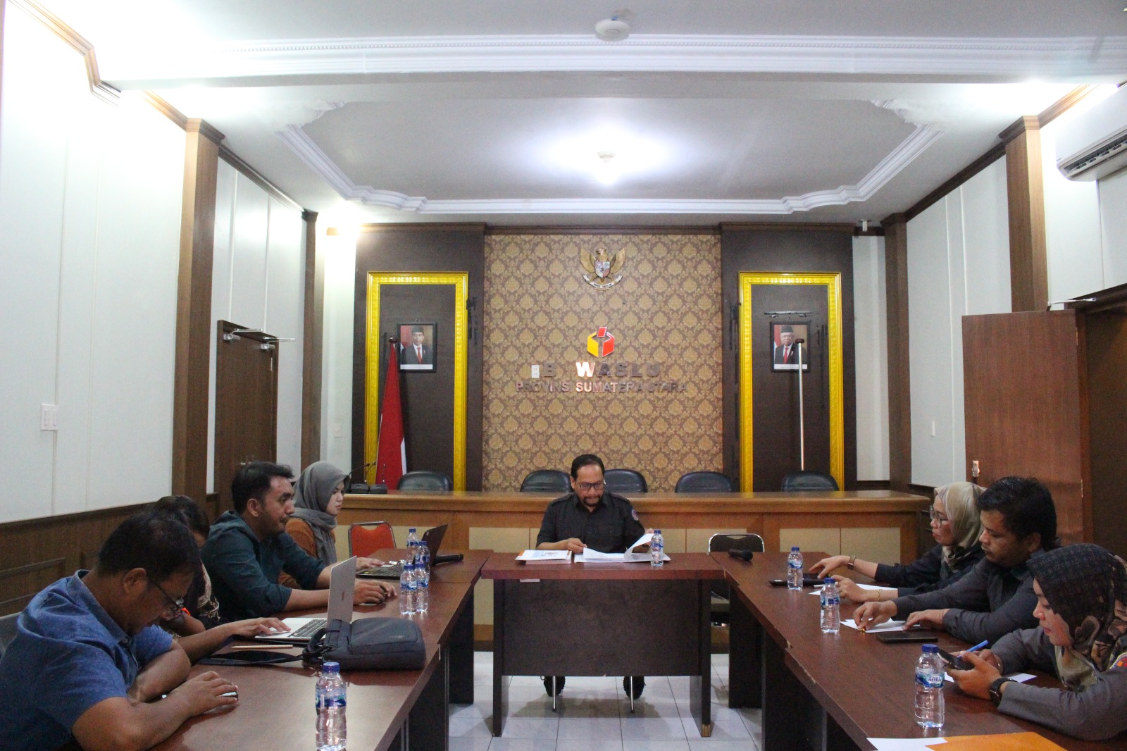 Bawaslu Sumut menerima Kunjugan Tim Ispektorat Wilayah II