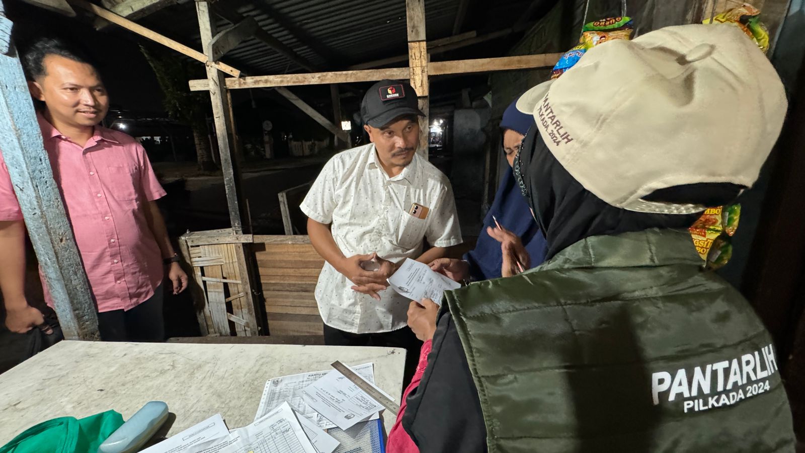 Bawaslu Provinsi Sumatera Utara Lakukan Pengawasan Proses Coklit Pilkada Tahun 2024.