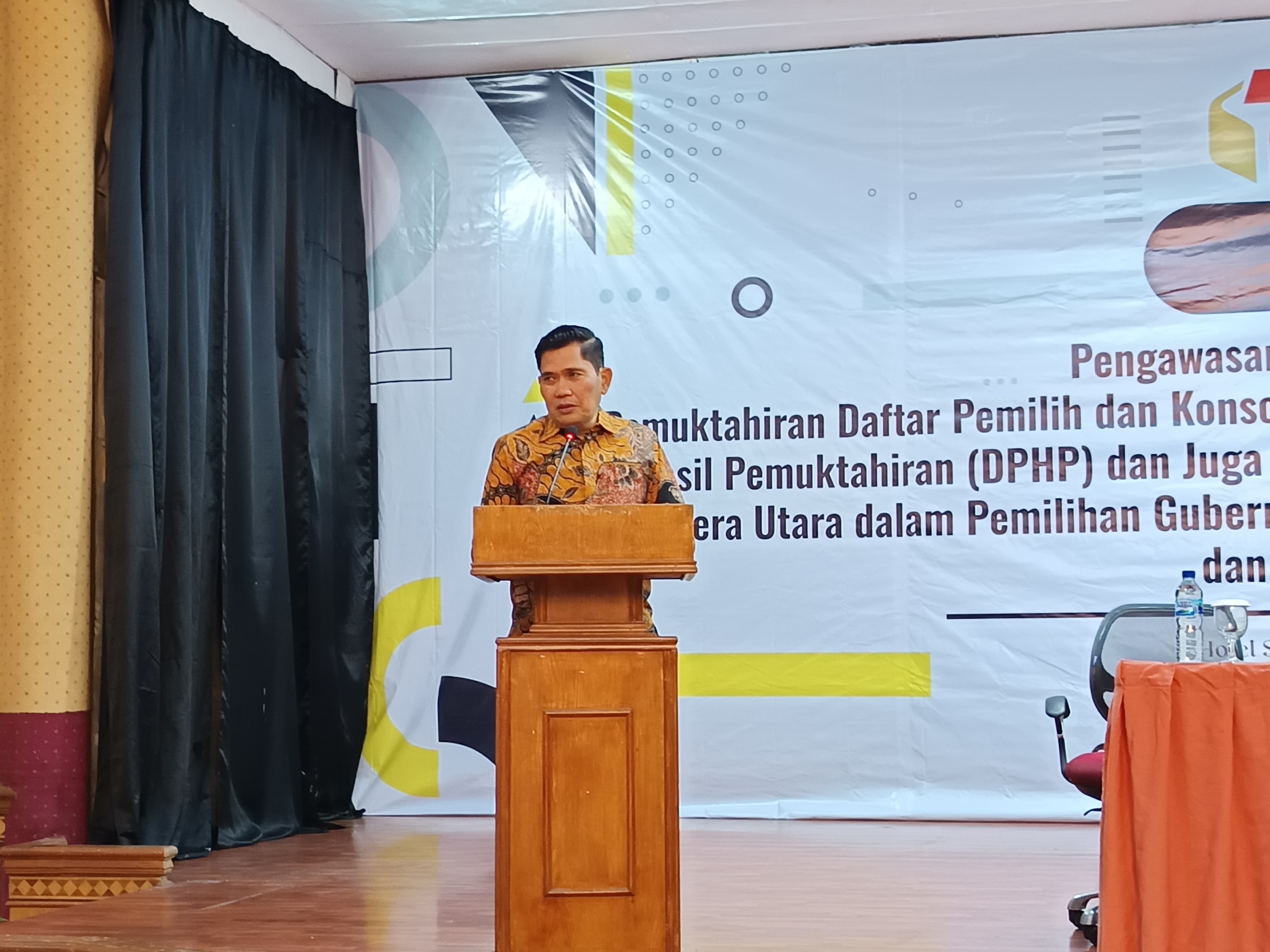 Bawaslu Provinsi Sumatera Utara Konsolidasi Data Pengawasan Daftar Pemilih