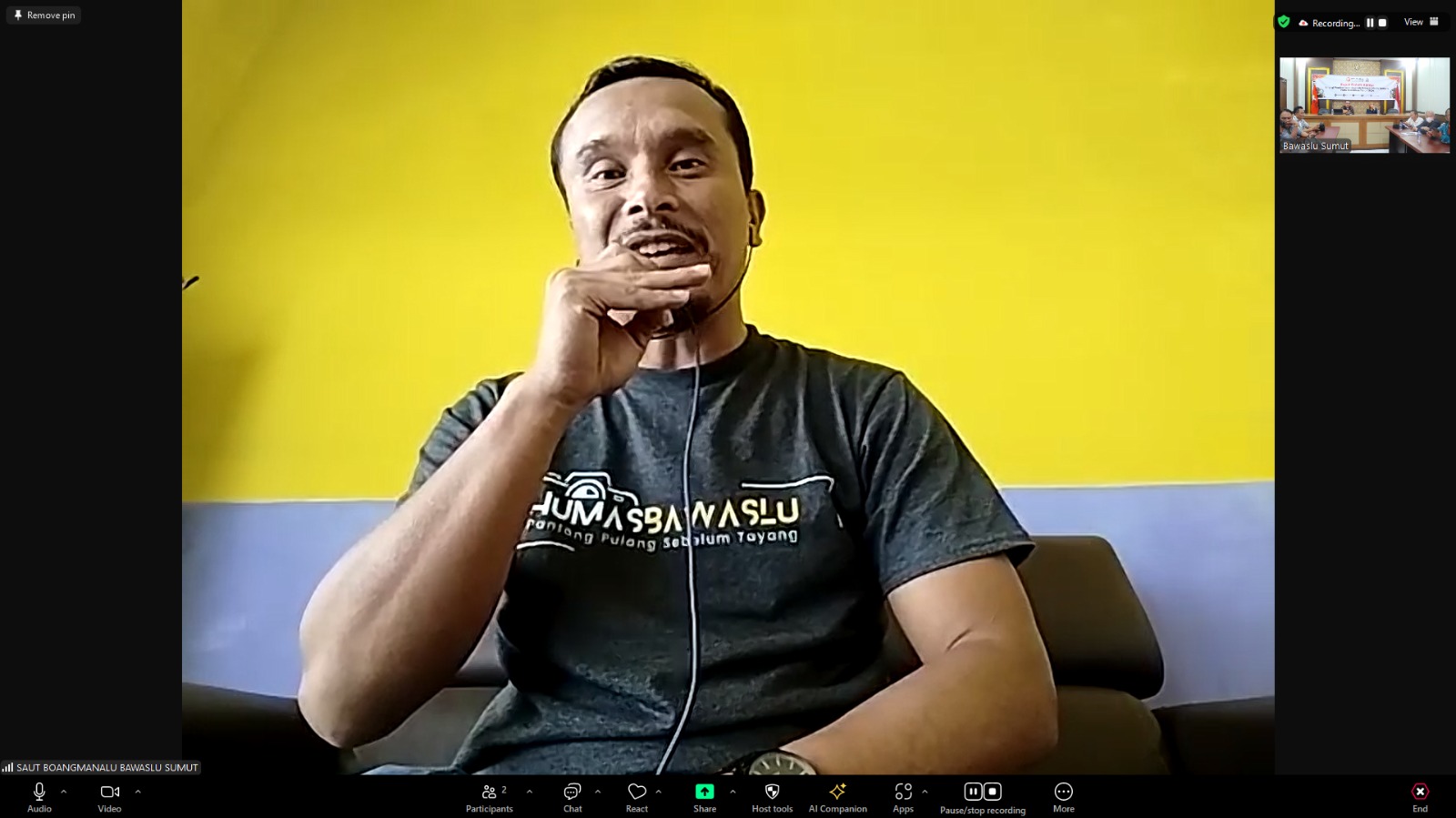 Sinergi Bawaslu dengan SMSI Sukseskan Pilkada Sumut 2024