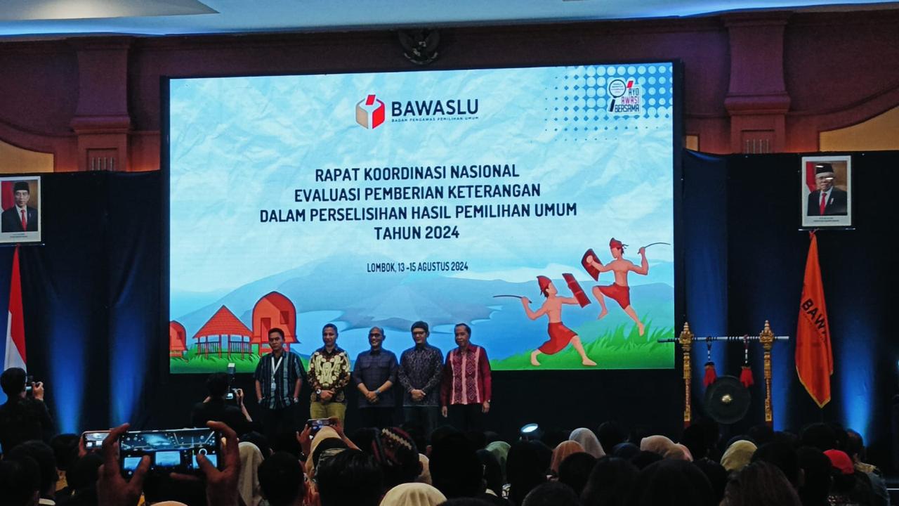 Bawaslu Sumut ikuti gelaran Evaluasi Pemberian Keterangan dalam Perselisihan Hasil Pemilihan Umum Tahun 2024