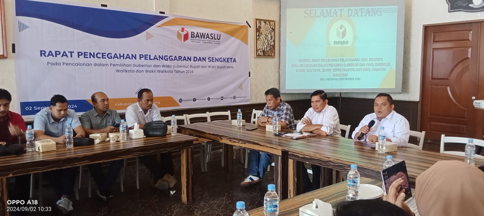Antisipasi Potensi Sengketa Pencalonan, Bawaslu Provinsi Sumatera Utara Himbau Jajaran Maksimalkan Pencegahan