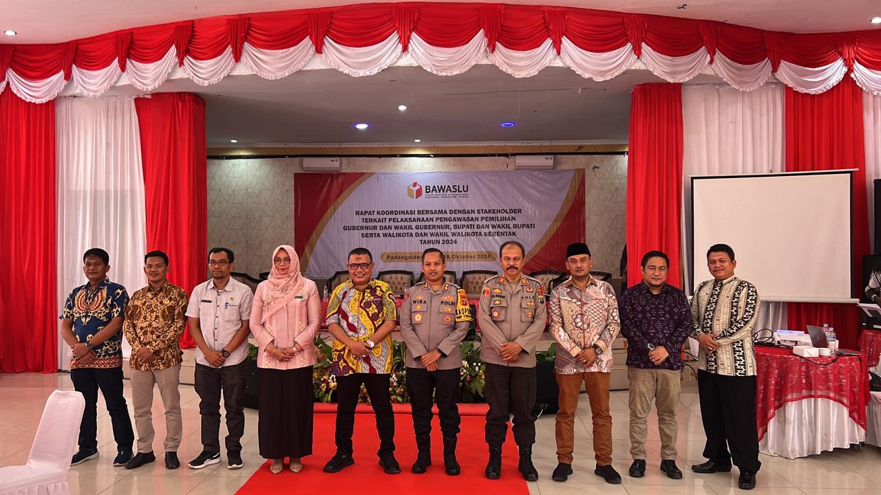 Bawaslu Sumut Perkuat Pengawasan Melalui Rakor Pelaksanaan Pengawasan Pemilihan Serentak 2024