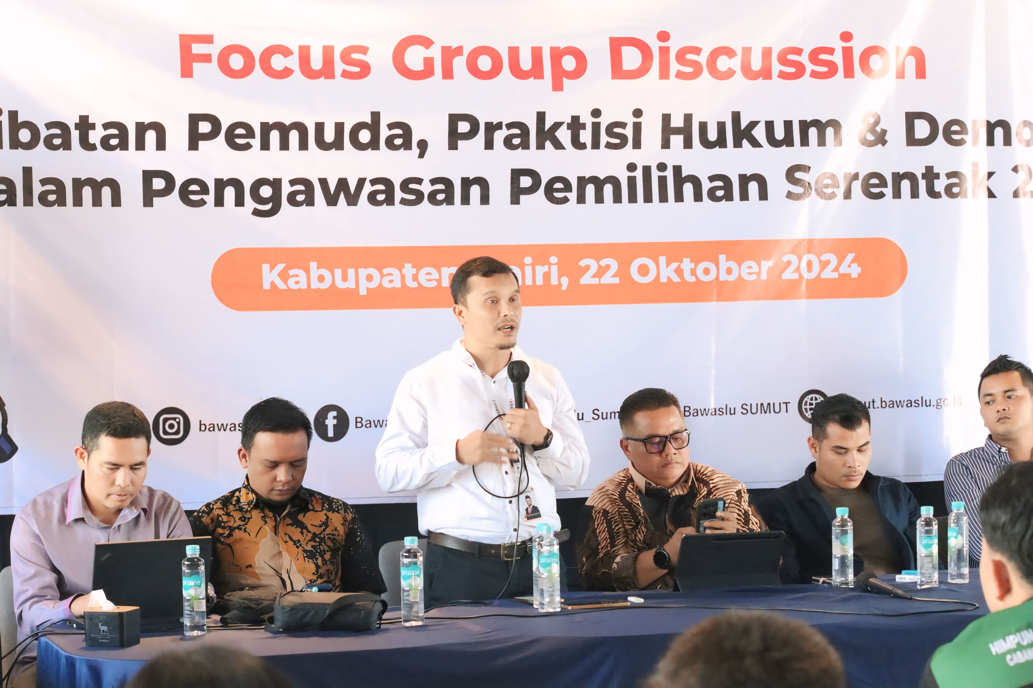 Bawaslu Sumut Ajak Pemuda dan Praktisi Hukum Ikut Serta Awasi Pilkada Serentak