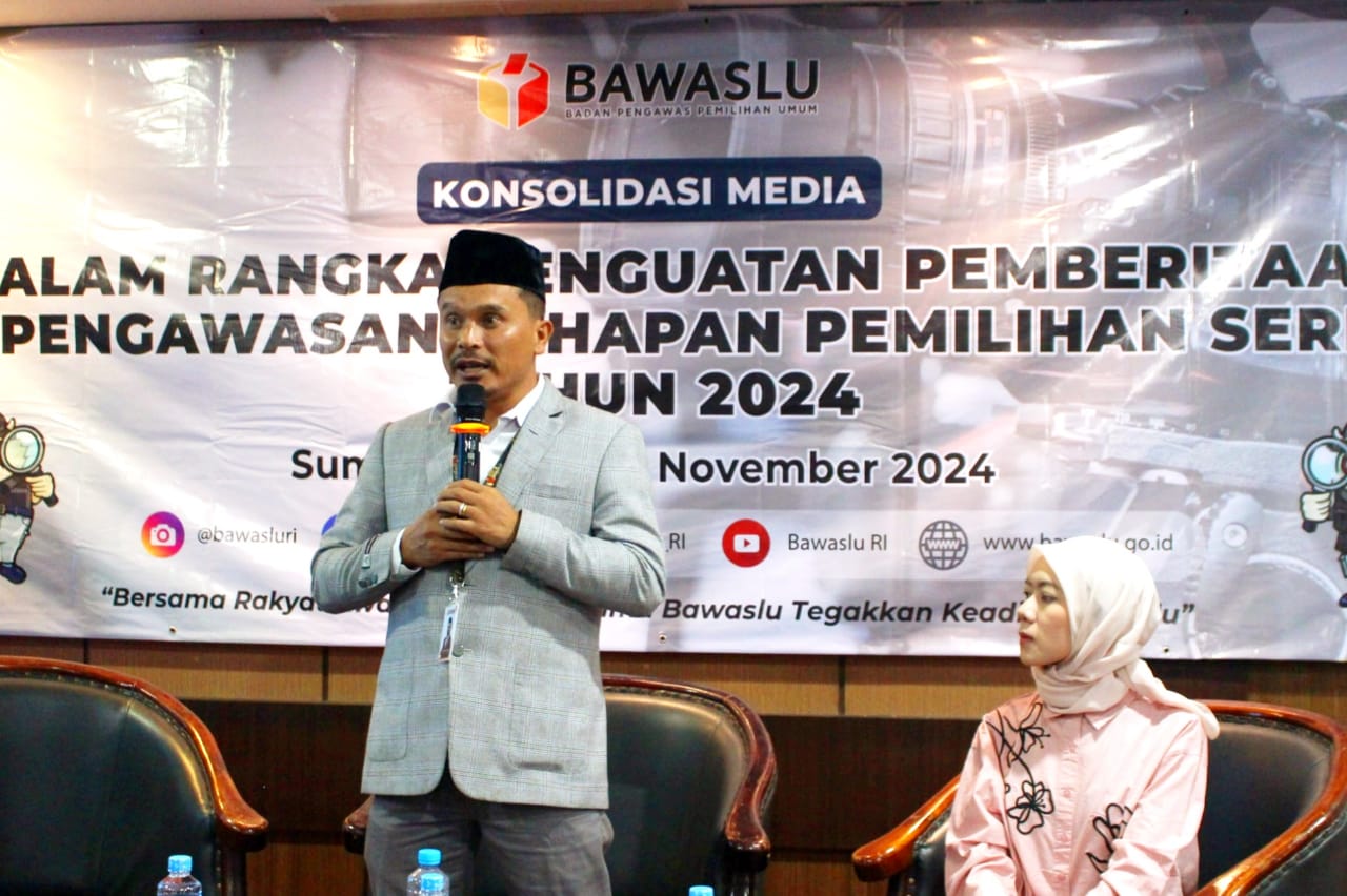Salut! Koordiv Humas Datin Bawaslu Sumut Gagas Media Center, Siap Diluncurkan Tahun 2025