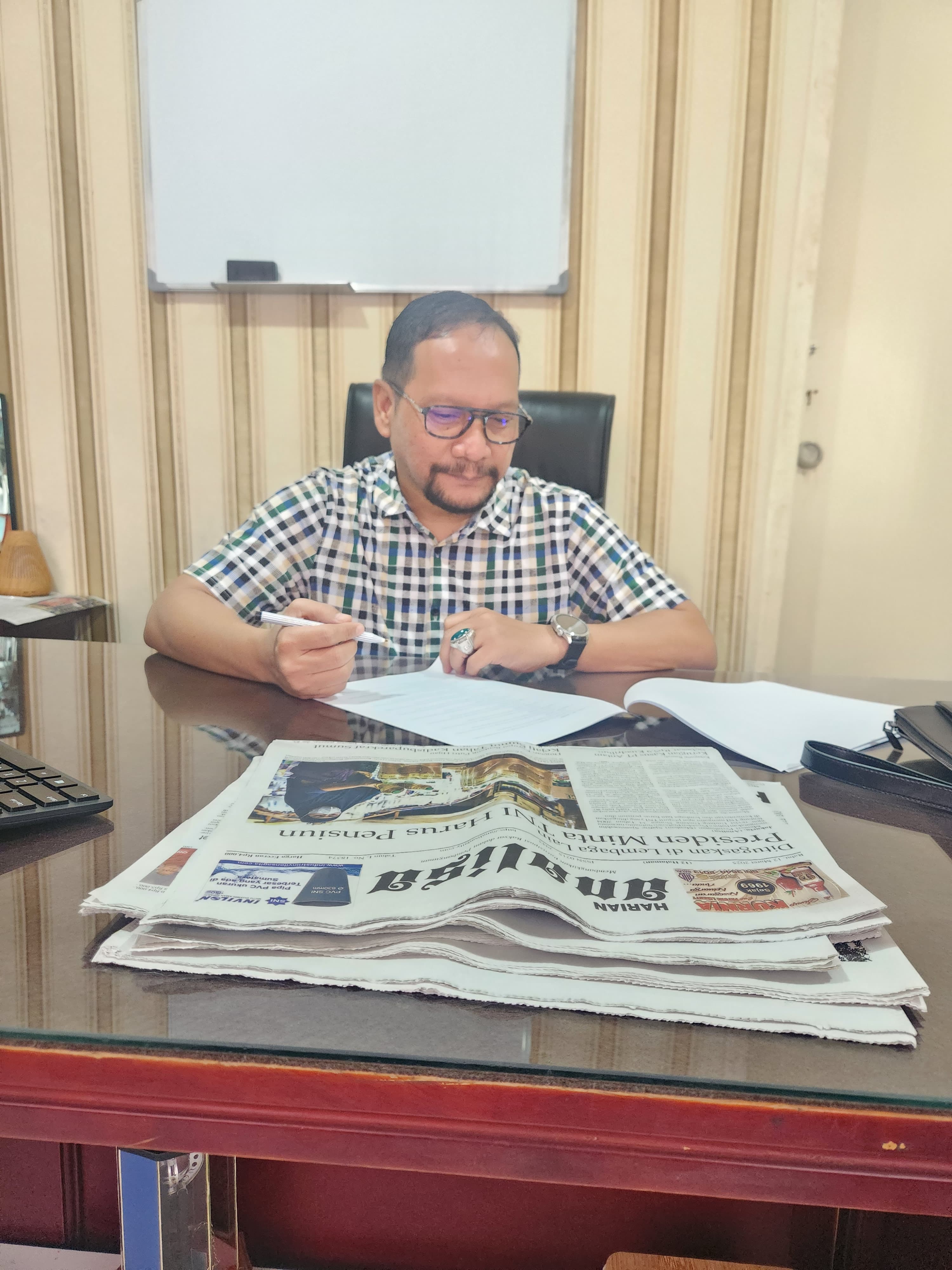 Kepala Sekretariat Bawaslu Sumut Feri Mulia Siagian: Rapat Kordinasi Evaluasi Bersama Stakeholder Sebagai Upaya Transparansi