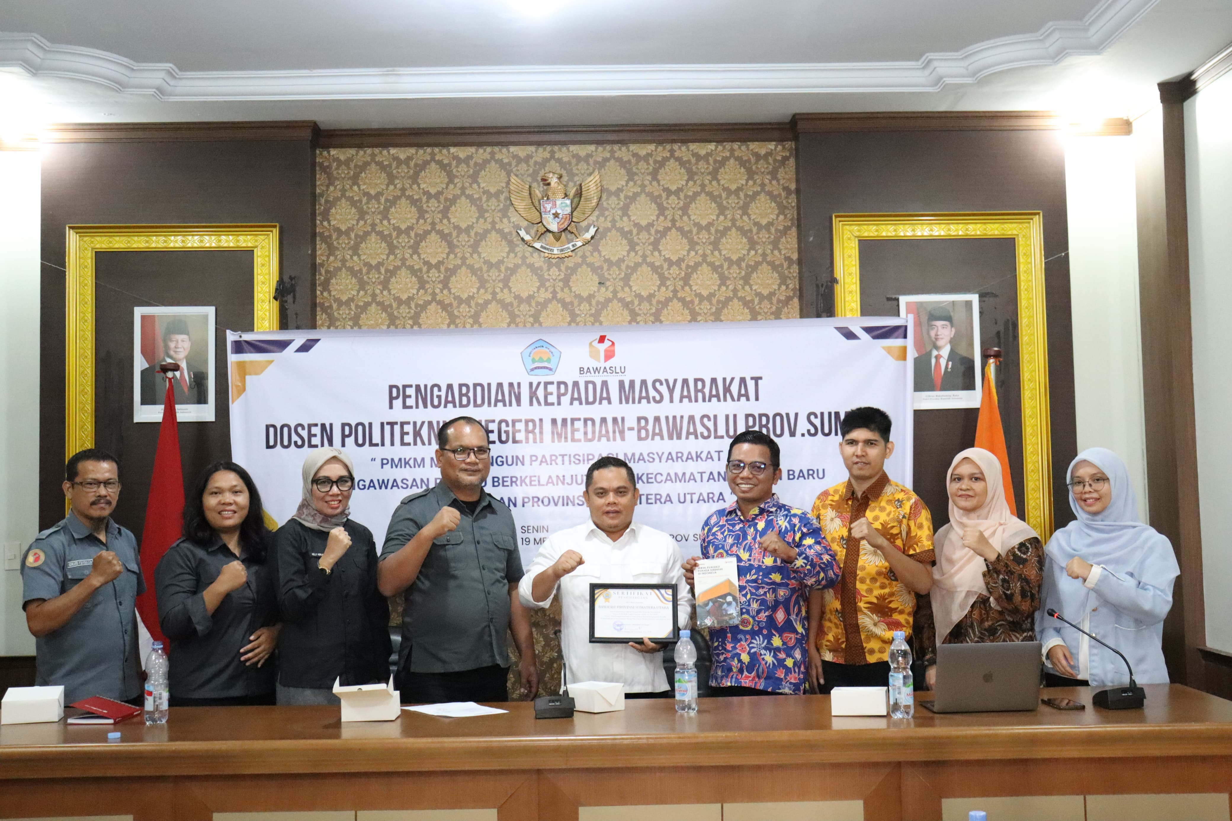 Pengabdian Kepada Masyarakat, Bawaslu Sumut Menerima Kunjungan Politeknik Negeri Medan