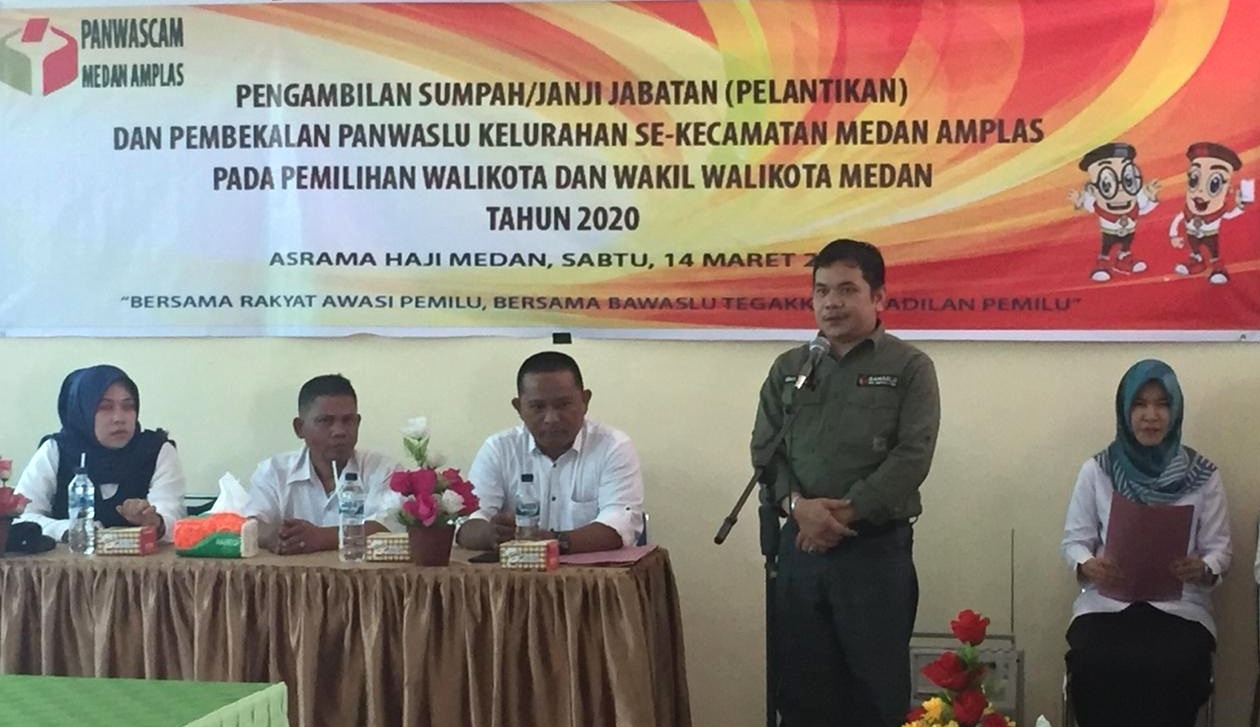 PKD se- Kecamatan Medan Amplas Dilantik