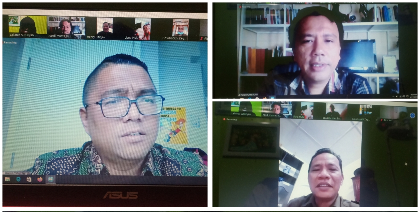 Anggaran Bawaslu Dialihkan Untuk Penanganan COVID -19