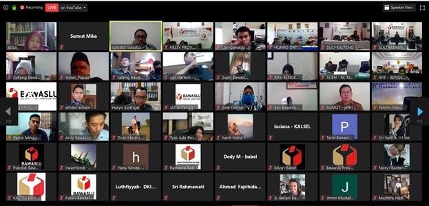 Bawaslu Sumut Ikuti Pelatihan Peningkatan Kapasitas PPID