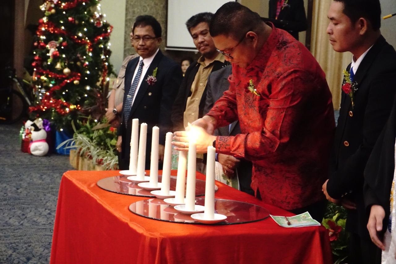 Keluarga Besar Pengawas Pemilu se-Sumut gelar Syukuran Natal 2019 dan Tahun Baru 2020