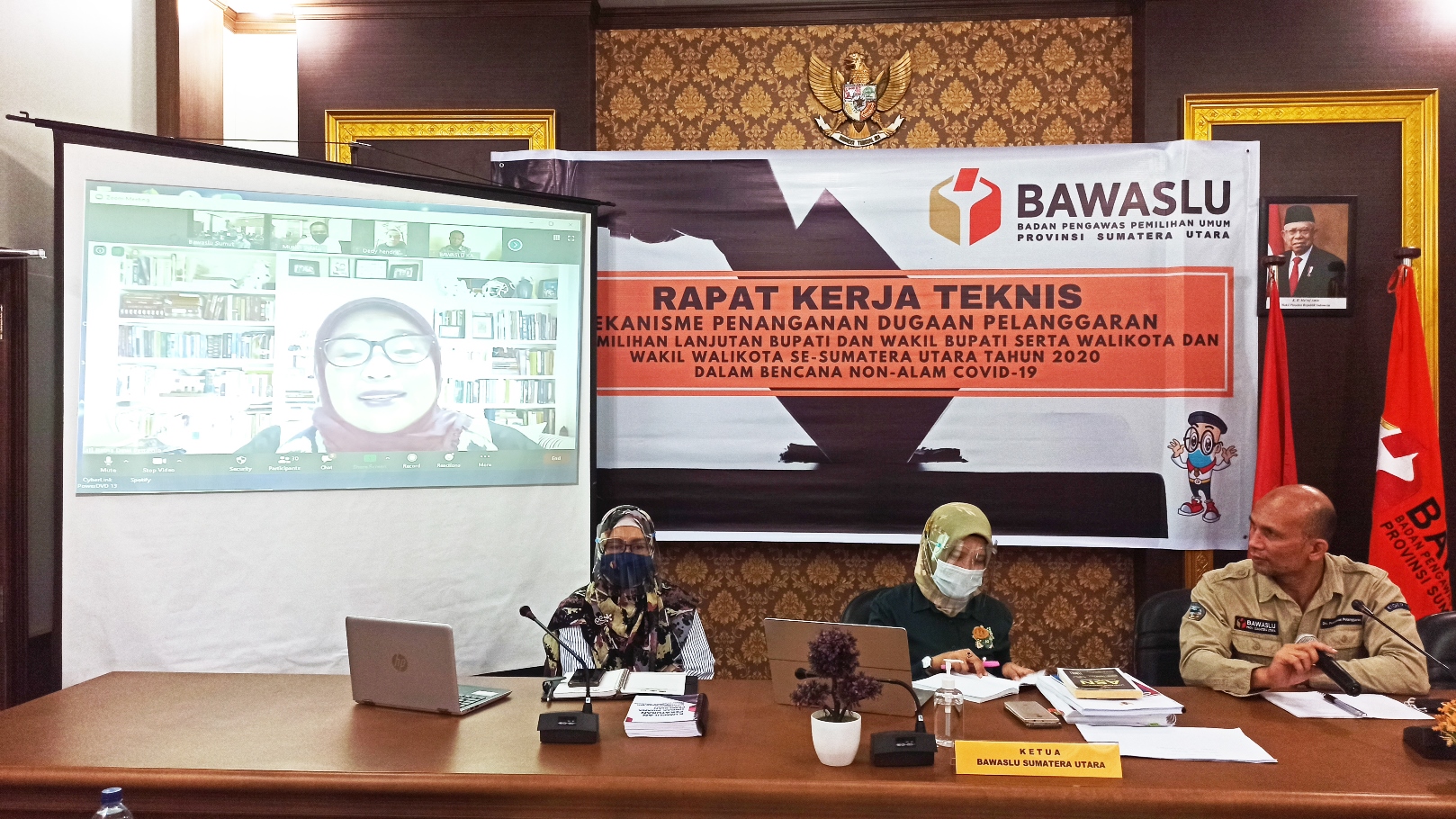 Rakernis Bawaslu Terkait Mekanisme pananganan Dugaan Pelanggaran