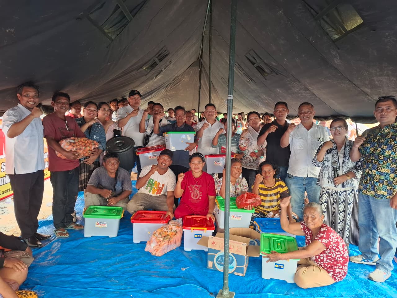 Badan Pengawas Pemilihan Umum (Bawaslu) Provinsi Sumatera Utara bersama jajaran Bawaslu kabupaten/kota se-Sumatera Utara menggelar Syukuran Tahun Baru