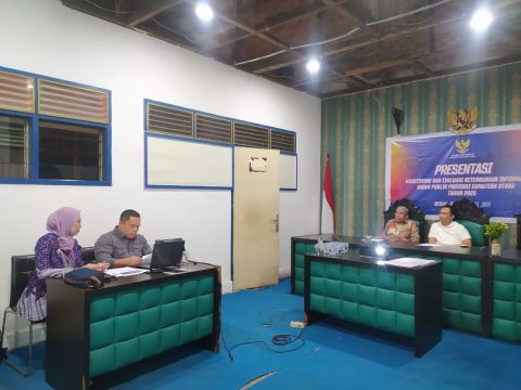 Penuhi Undangan Monev, Bawaslu Kunjungi Komisi Informasi Provinsi Sumatera Utara