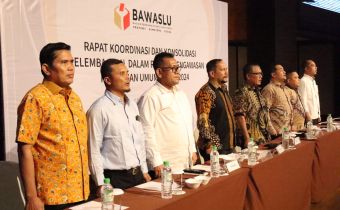 Konsolidasi Kelembagaan, Bawaslu Sumut Gelar Rapat Koordinasi