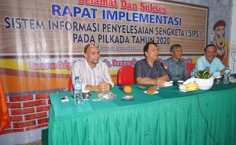 Bawaslu Kabupaten/Kota Diminta Sosialisasikan SIPS Ke Parpol/Perseorangan