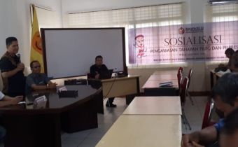 Bawaslu Sumut Sosialisasi Pengawasan Pemilu 2019 di Kampus UNIKA Medan