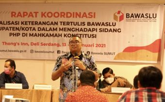 Fritz Edward Siregar : Isi Kajian Keterangan Tertulis Harus Sama Dengan Kesimpulan