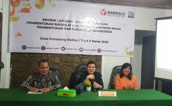 Agus Salam : Kualitas Laporan Adalah Cerminan Kualitas Pengawasan Kita