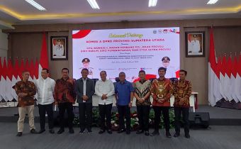 Bawaslu Sumut Hadiri Rapat Penganggaran Pilkada 2024 di Batu Bara