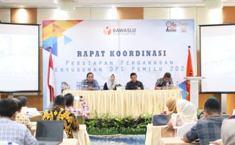 Pengawasan Rekapitulasi DPS, Bawaslu Sumut Minta Jajaran Siapkan Data dan Fakta Pengawasan