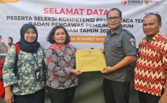 Sebanyak 101 peserta mengikuti Seleksi PPPK Bawaslu berbasis Computer Assisted Test di Kanreg VI BKN Medan
