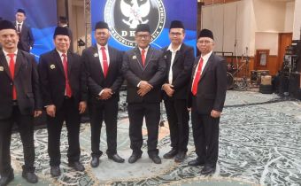 Dua Anggota Bawaslu Sumut dilantik sebagai Tim Pemeriksa Daerah oleh Dewan Kehormatan Penyelenggara Pemilu